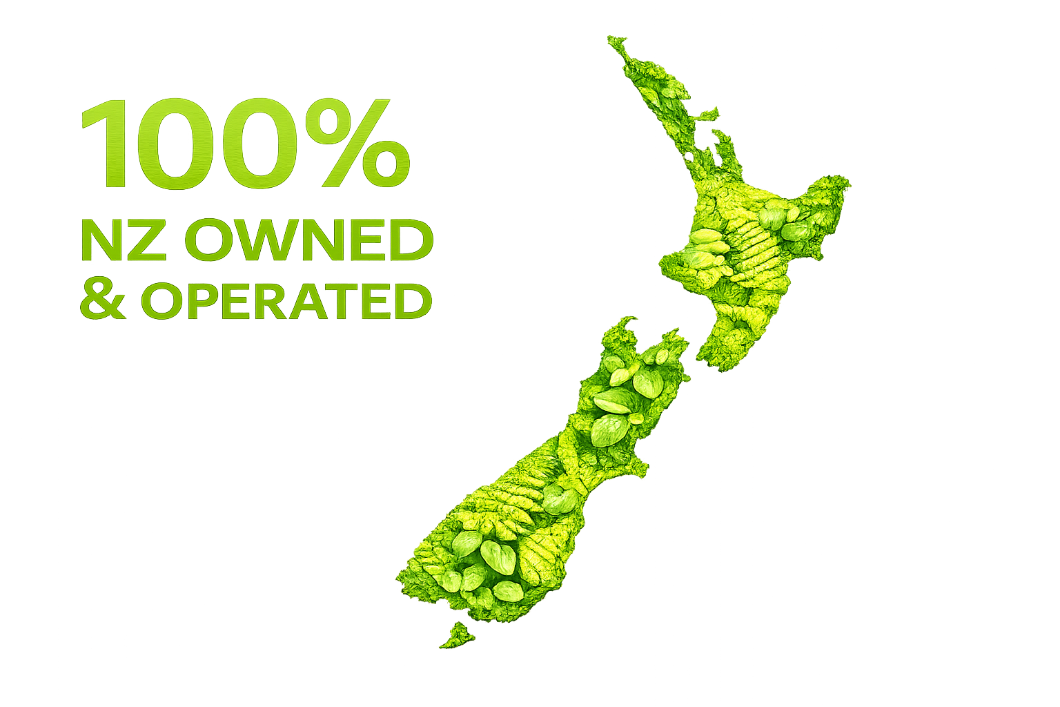 100% NZ Owned and Operated